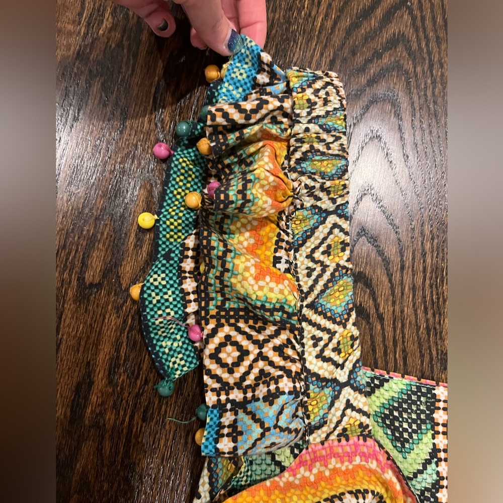 FARM Rio Multicolor Patterned Midi Dress - Picture 10 of 11